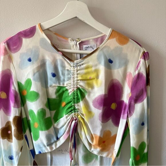 With Jéan Hermana Dress Viola Tricolour - Picture 8 of 12